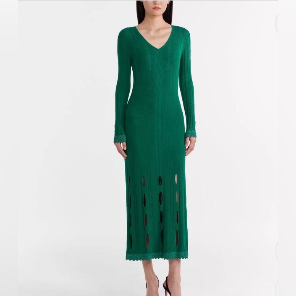 Saloni Wool Dress